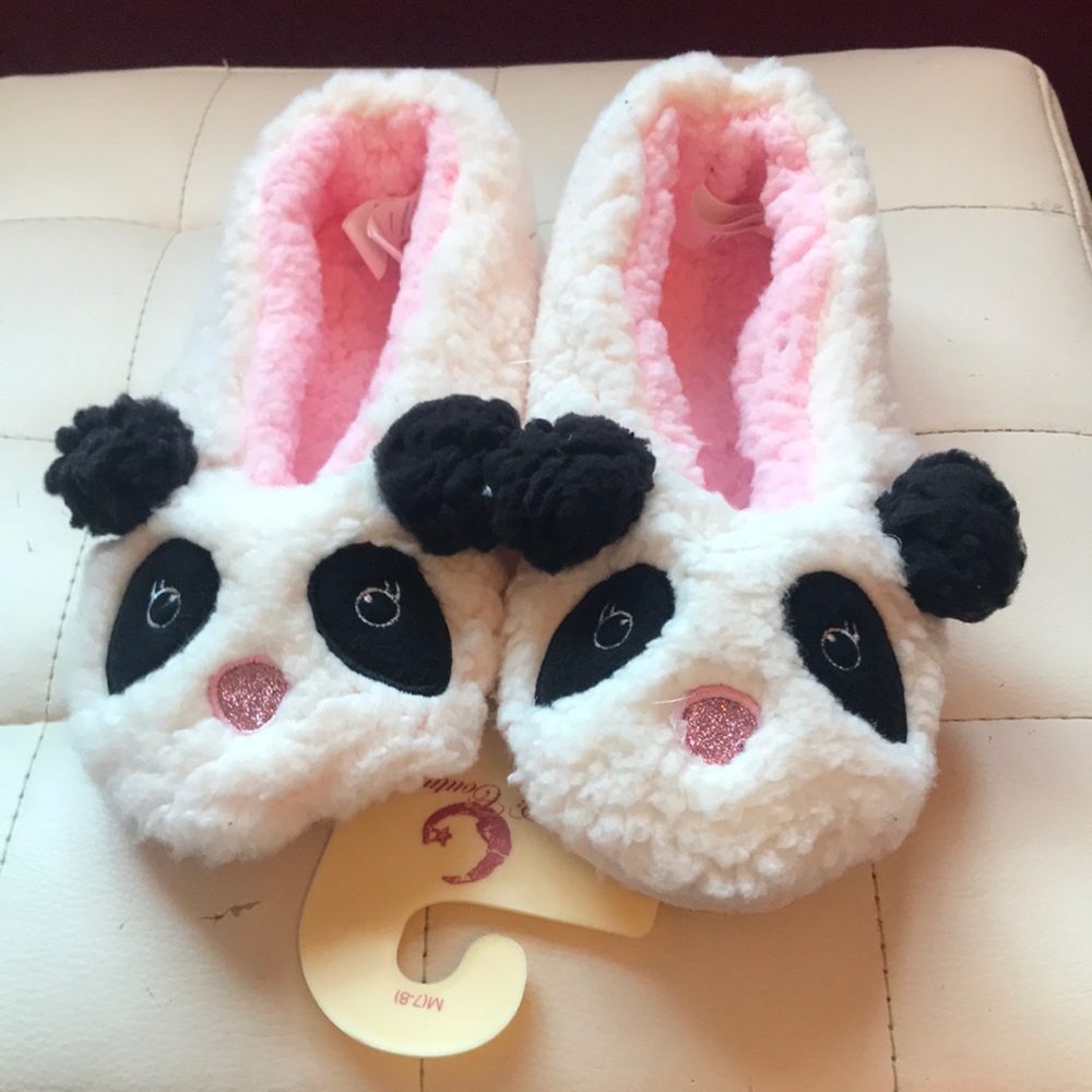 Panda Slippers